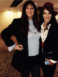 Karen Salkin and Shirley Ballas a few years ago. Photo by Robyn Shreiber.